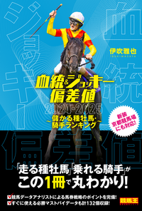 【特典つき】血統&ジョッキー偏差値 2024-2025~儲かる種牡馬・騎手ランキング（2024.3.29発売）