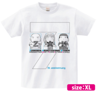 らぎと少年のぱちんこ漫遊記7周年記念Tシャツ（XL）