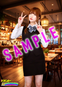工藤らぎブロマイド05（サイン入）